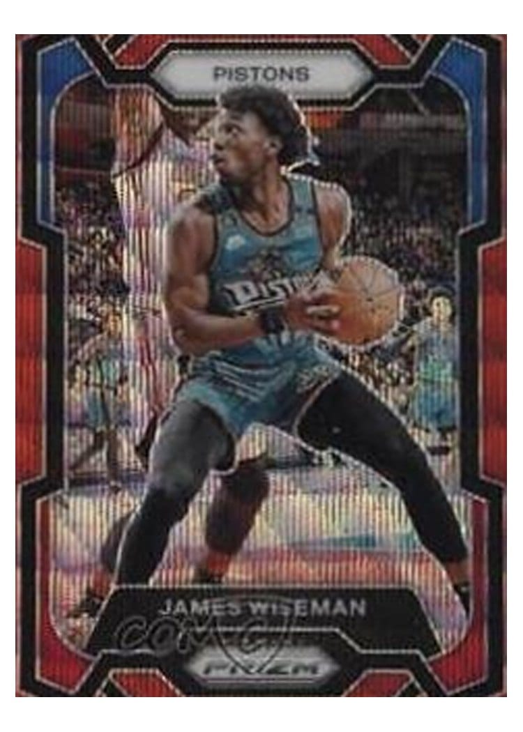 2023-24 Panini Prizm Base Set James Wiseman #86 card