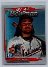 2024 Bowman Chrome My 1st Bowman James Wood #M1B-38 card