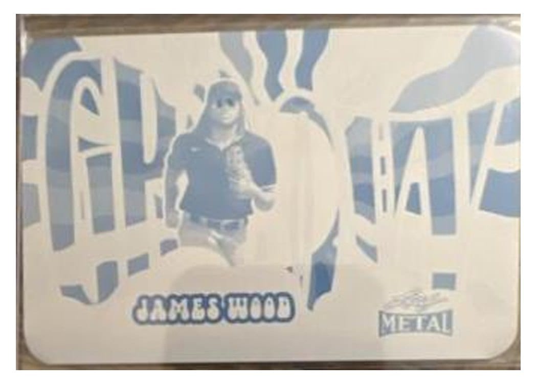 2024 Leaf Metal Groovy James Wood #G-5 card