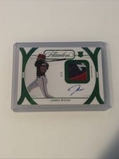 2024 Panini Flawless Prime Patch Autographs (Horizontal) James Wood #PPH-JW card