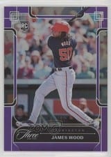 2024 Panini Three and Two Base Set James Wood #49 card
