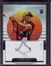 2024 Panini Three and Two On The Horizon James Wood #8 card