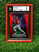 2025 Panini Three and Two Downtown James Wood #16 card