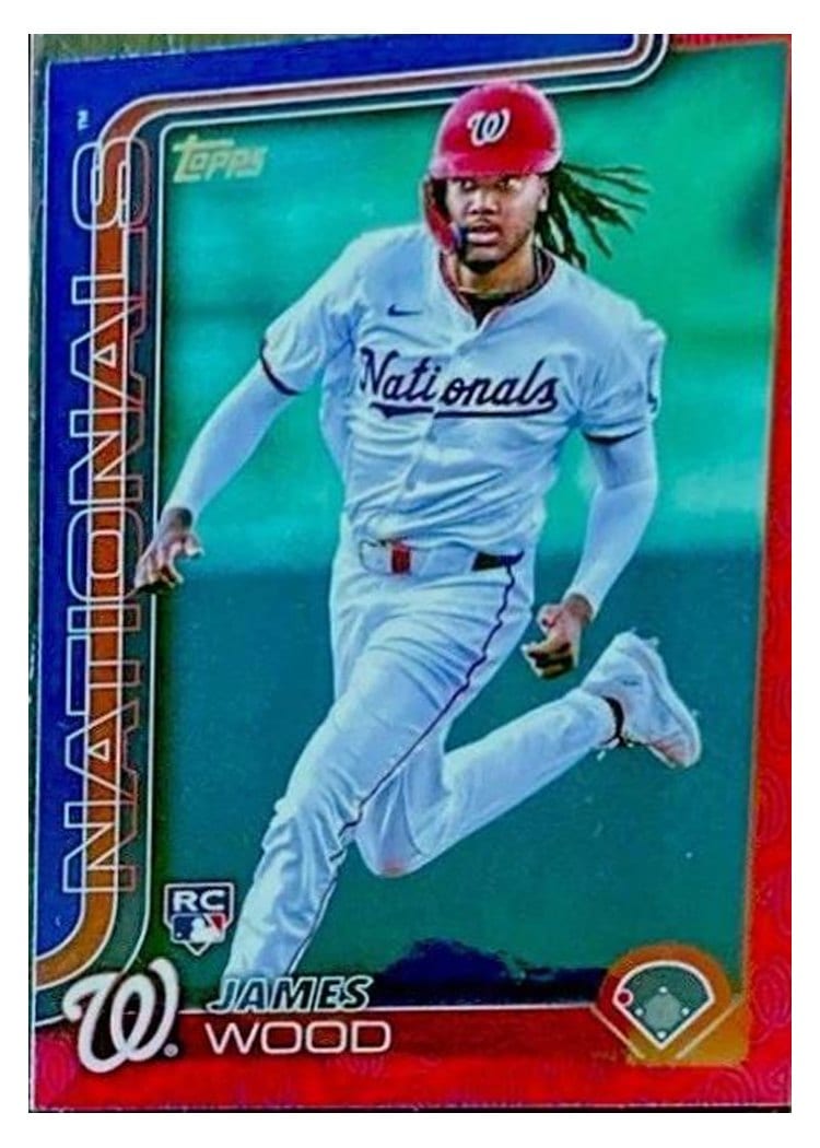 2025 Topps James Wood #181 card