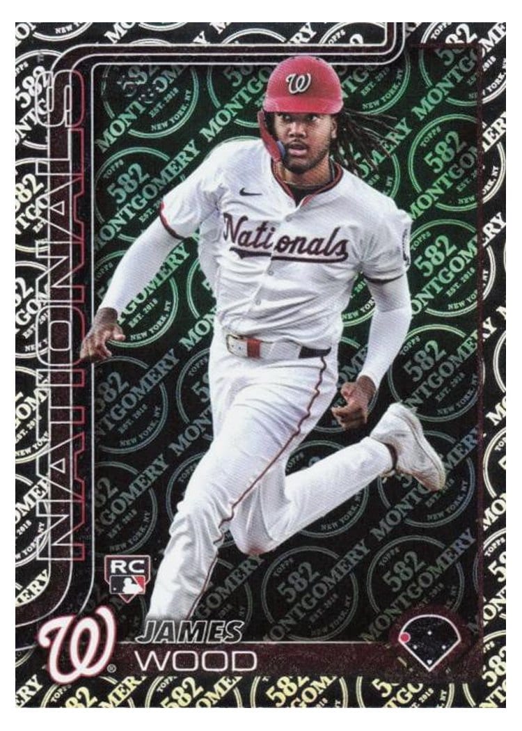 2025 Topps James Wood #181 card