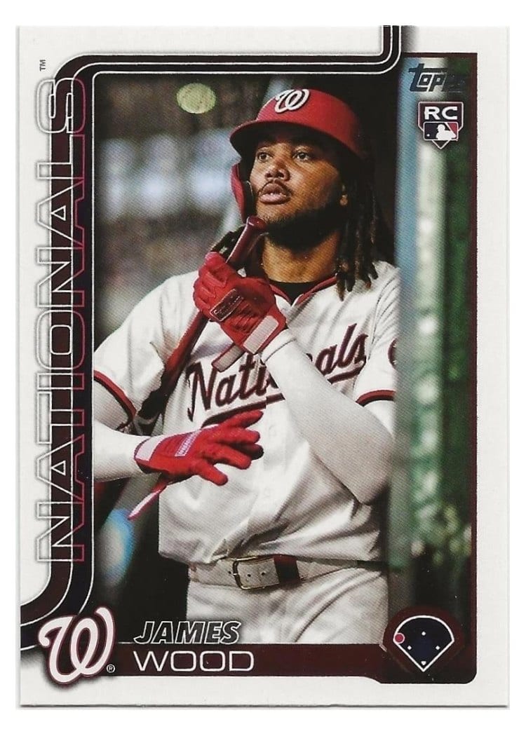 2025 Topps James Wood #181 card