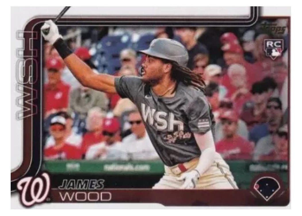 2025 Topps James Wood #181 card