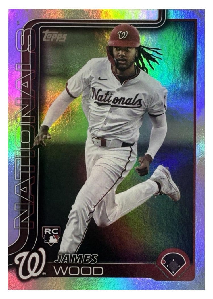 2025 Topps James Wood #181 card