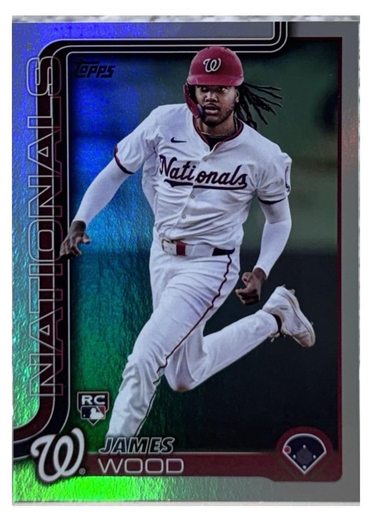 2025 Topps James Wood #181 card