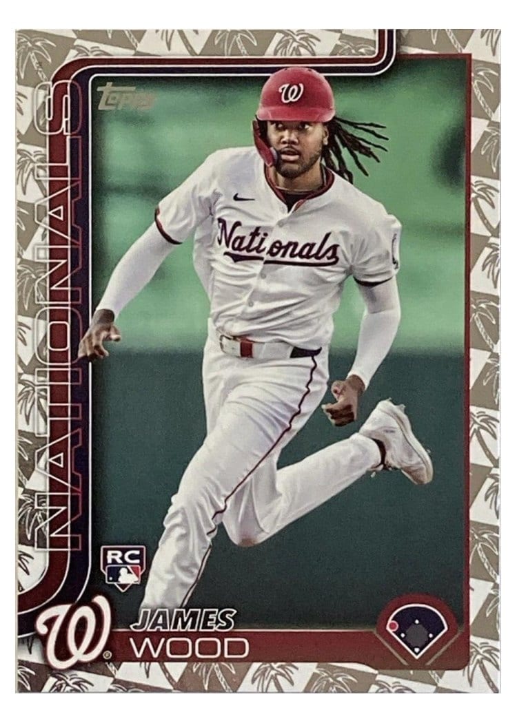 2025 Topps James Wood #181 card