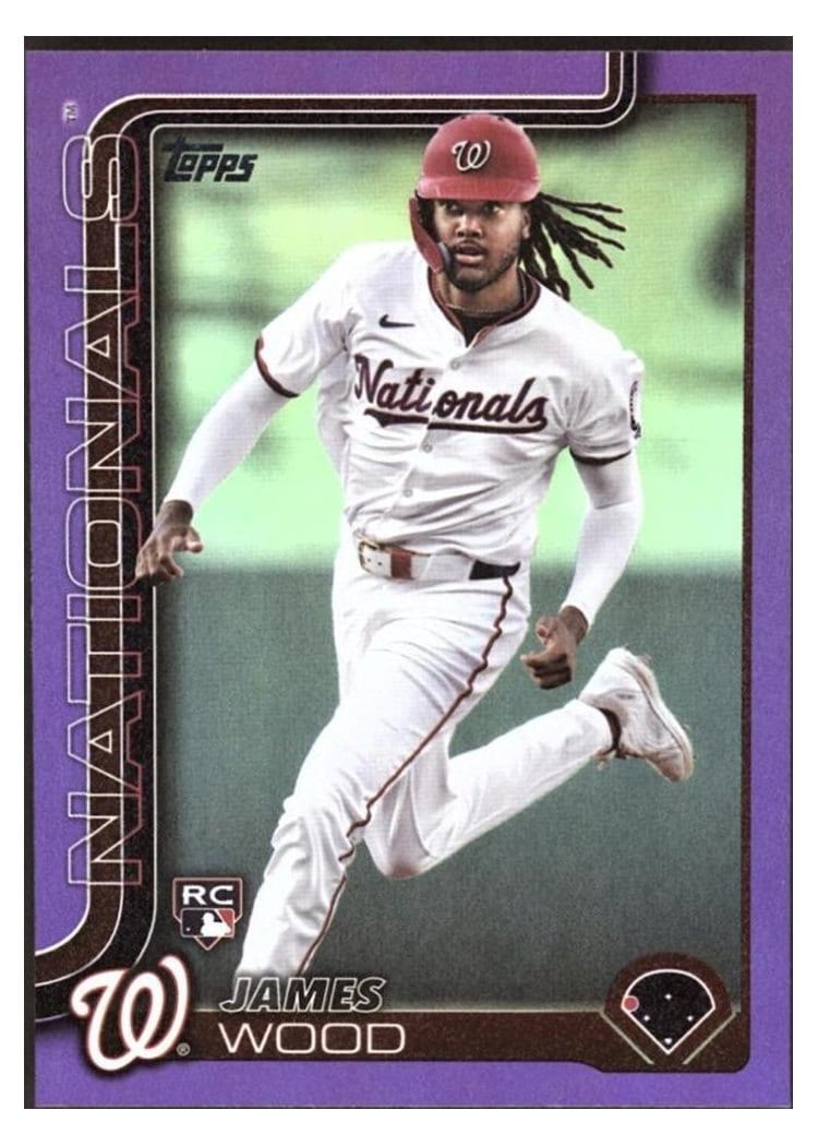 2025 Topps James Wood #181 card