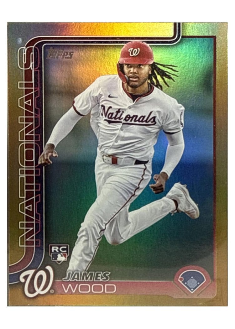 2025 Topps James Wood #181 card