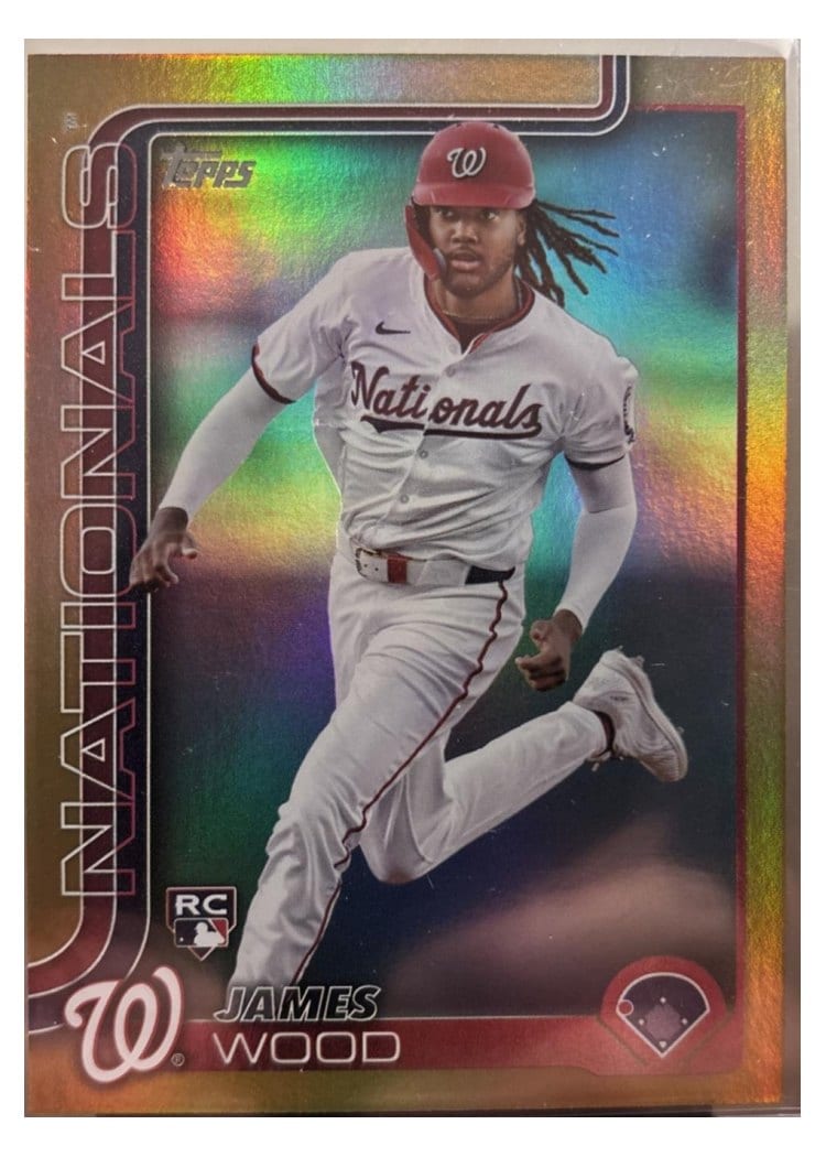 2025 Topps James Wood #181 card