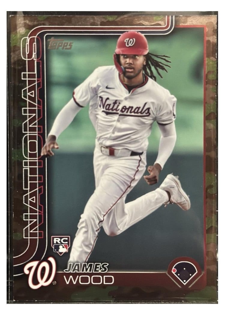 2025 Topps James Wood #181 card