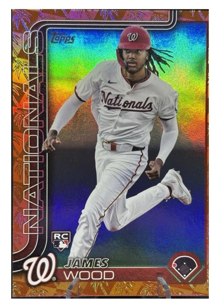 2025 Topps James Wood #181 card