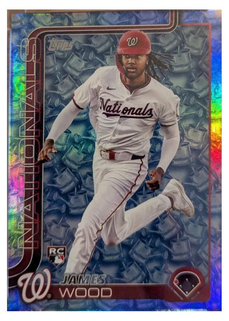 2025 Topps James Wood #181 card