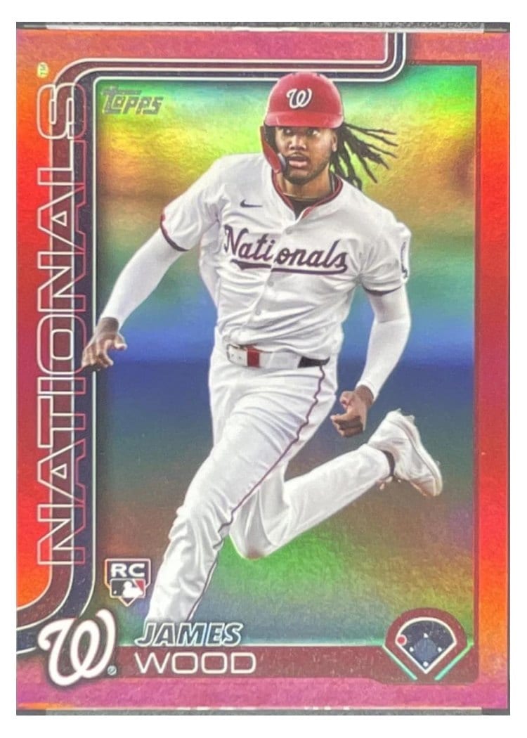 2025 Topps James Wood #181 card