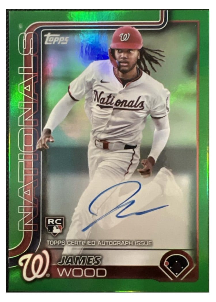 2025 Topps James Wood #181 card