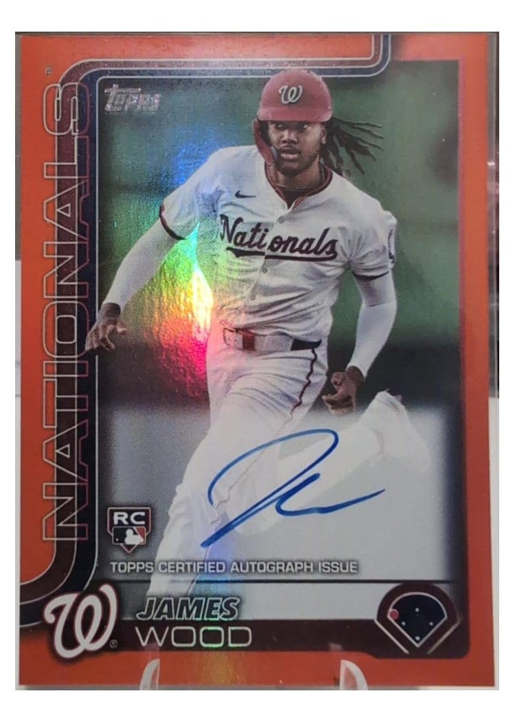 2025 Topps James Wood #181 card