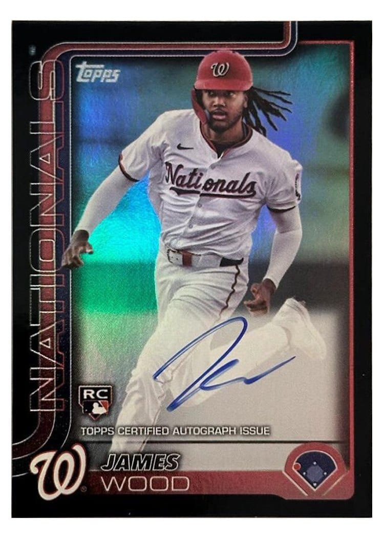 2025 Topps James Wood #181 card