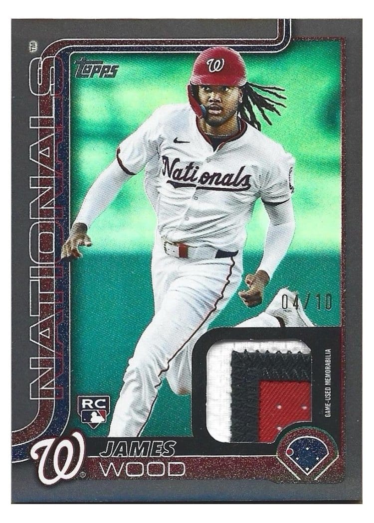 2025 Topps James Wood #181 card