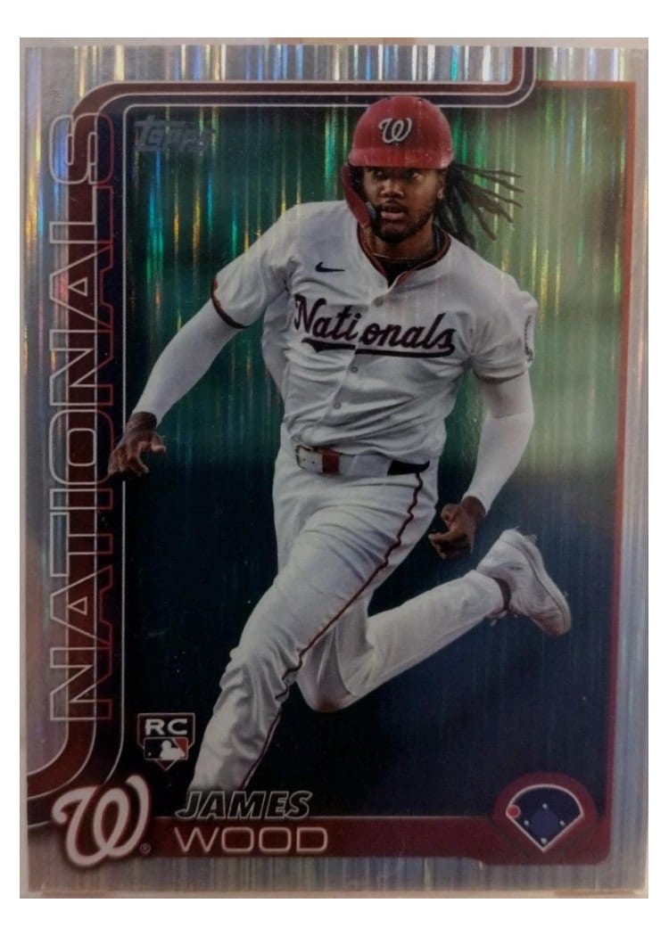 2025 Topps James Wood #181 card