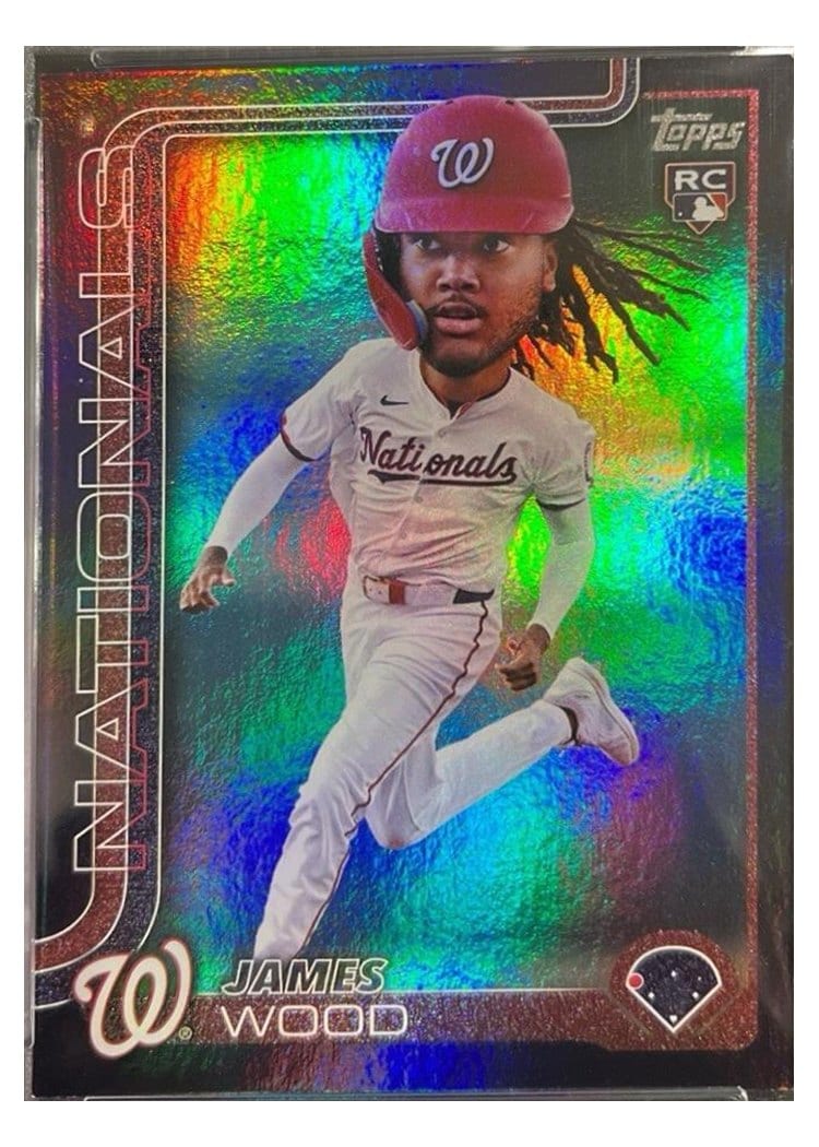 2025 Topps James Wood #181 card