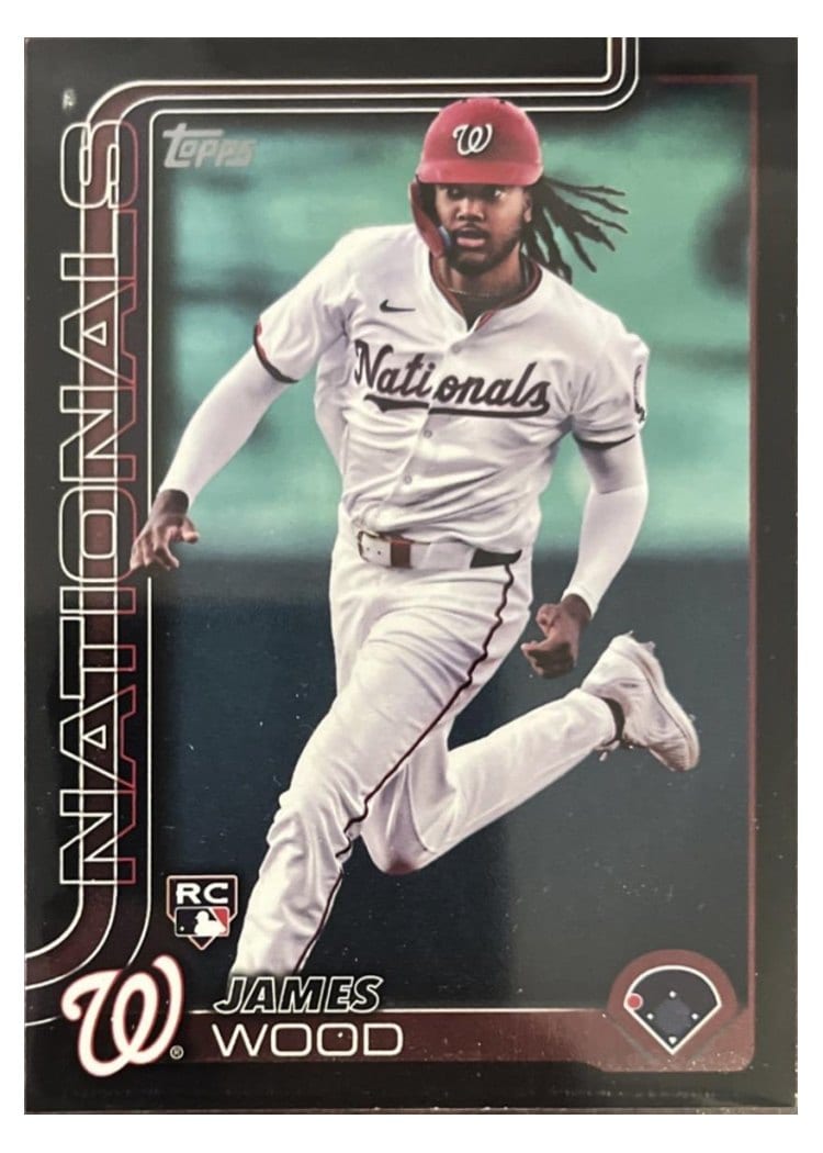 2025 Topps James Wood #181 card