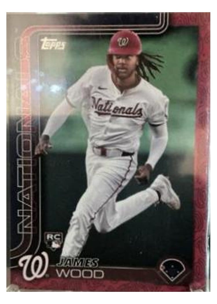 2025 Topps James Wood #181 card