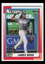 2025 Topps 1990 Topps Baseball (Series One) James Wood #T90-39