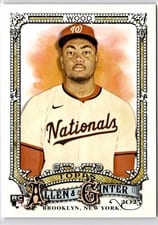 2025 Topps Allen and Ginter James Wood #101 card