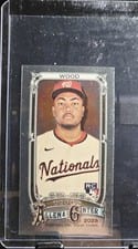 James Wood 2025 Topps Allen & Ginter Mini Chrome card
