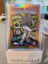 2025 Topps Chrome Ultra Violet All Stars James Wood #UV-11 card