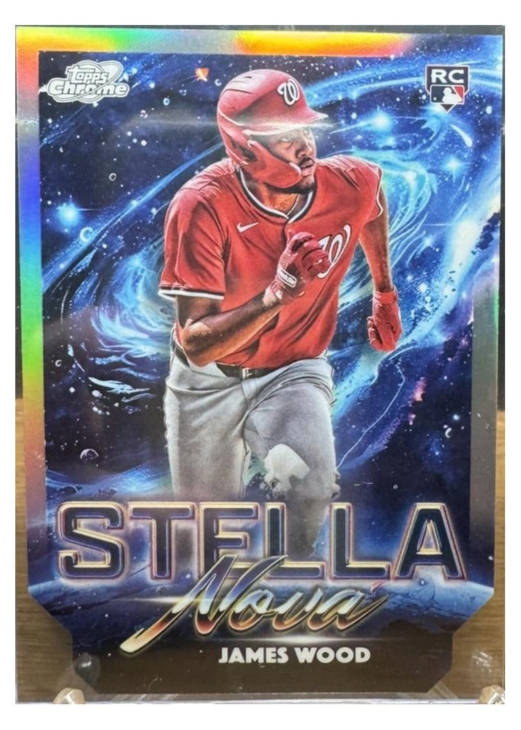 2025 Topps Cosmic Chrome Stella Nova James Wood #SN-10