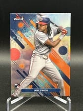 2025 Topps Finest James Wood #100 card