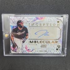 2025 Topps Inception Inception Molecular Autographs James Wood #IMA-JW
