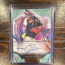 2025 Topps Inception Rookie & Emerging Stars Autographs James Wood #RESA-JW