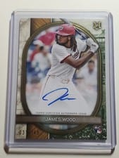 2025 Topps Museum Collection Archival Autographs James Wood #AA-JW