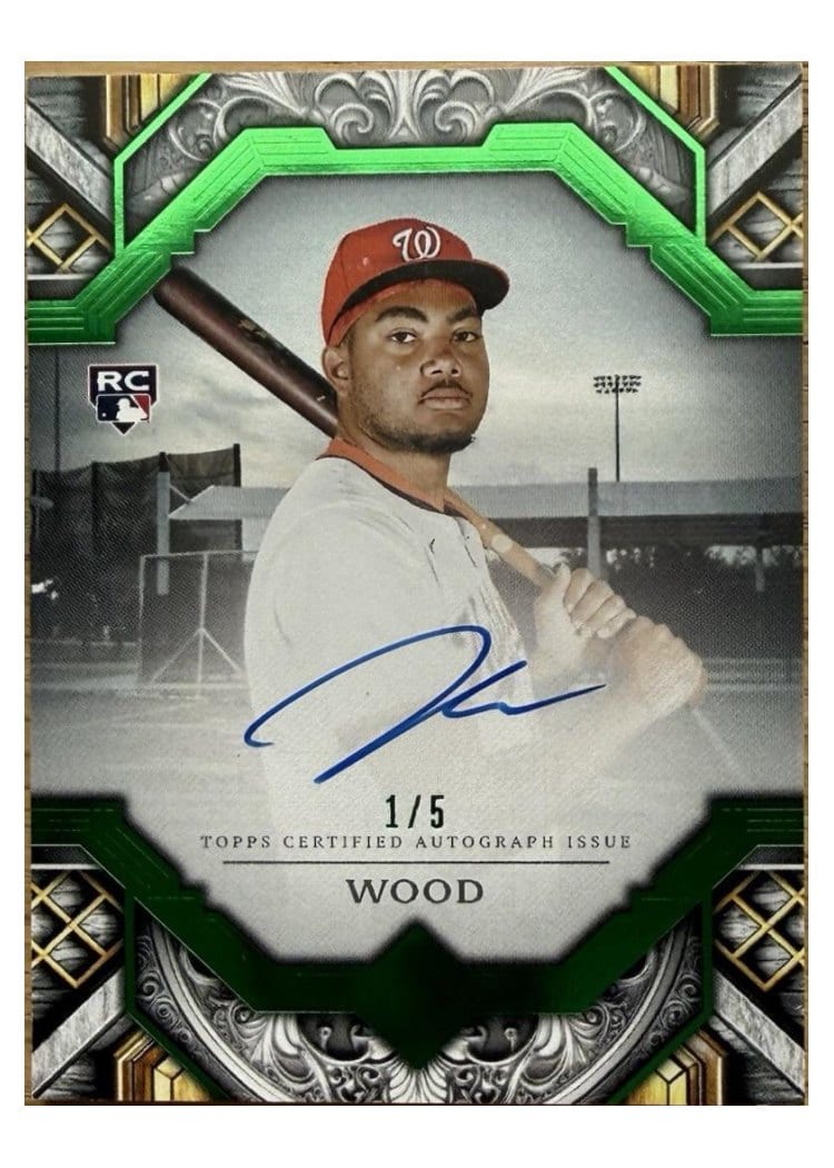 2025 Topps Transcendent Collection Transcendent Collection Autographs James Wood #TAC-JW card
