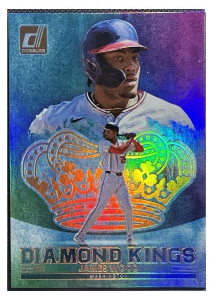 2026 Donruss Diamond Kings James Wood #14 card