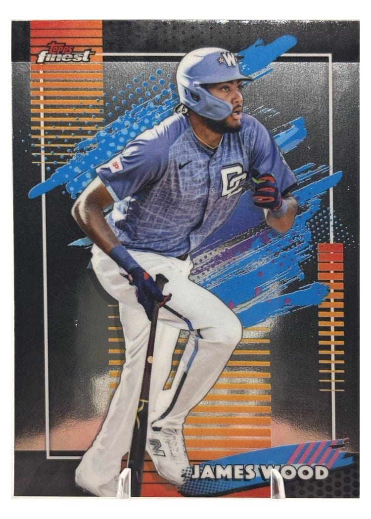 2026 Topps Finest James Wood #164 card