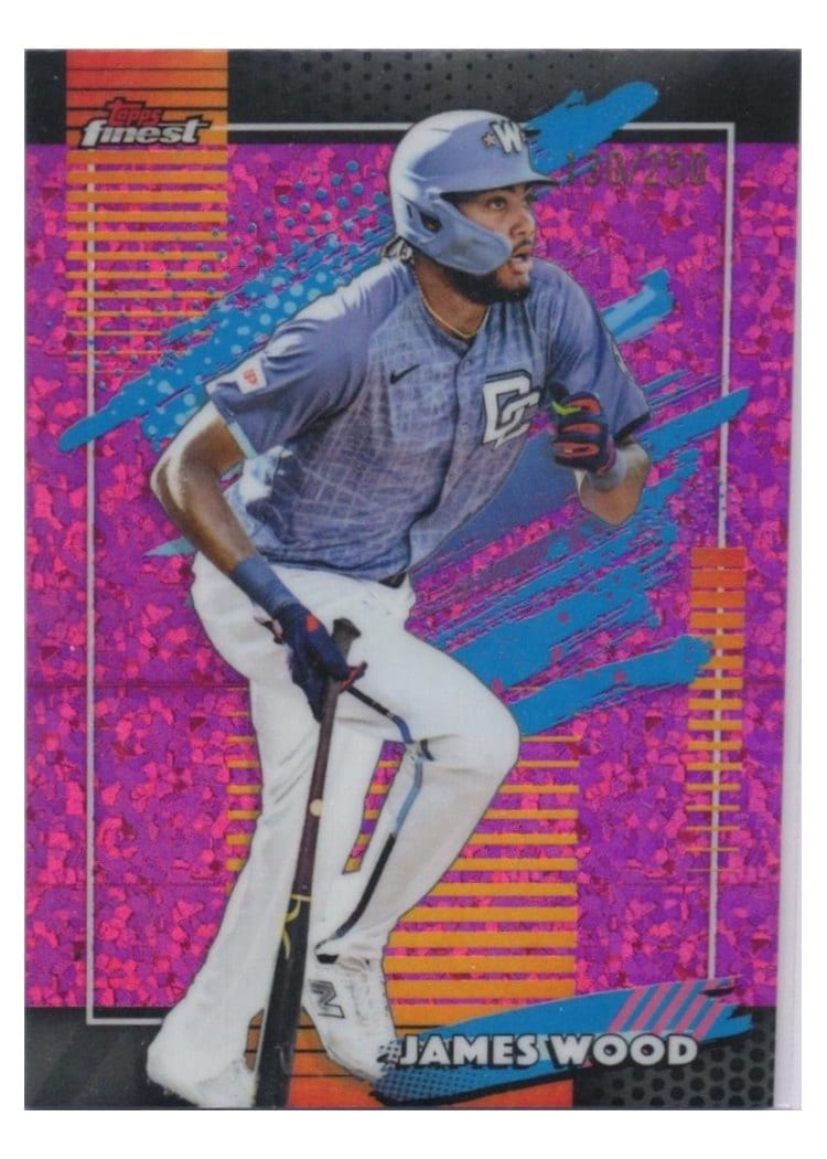 2026 Topps Finest James Wood #164 card