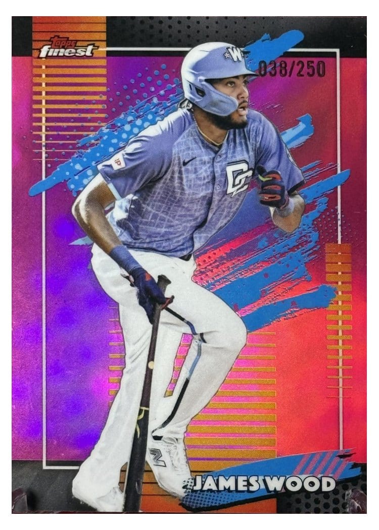 2026 Topps Finest James Wood #164 card