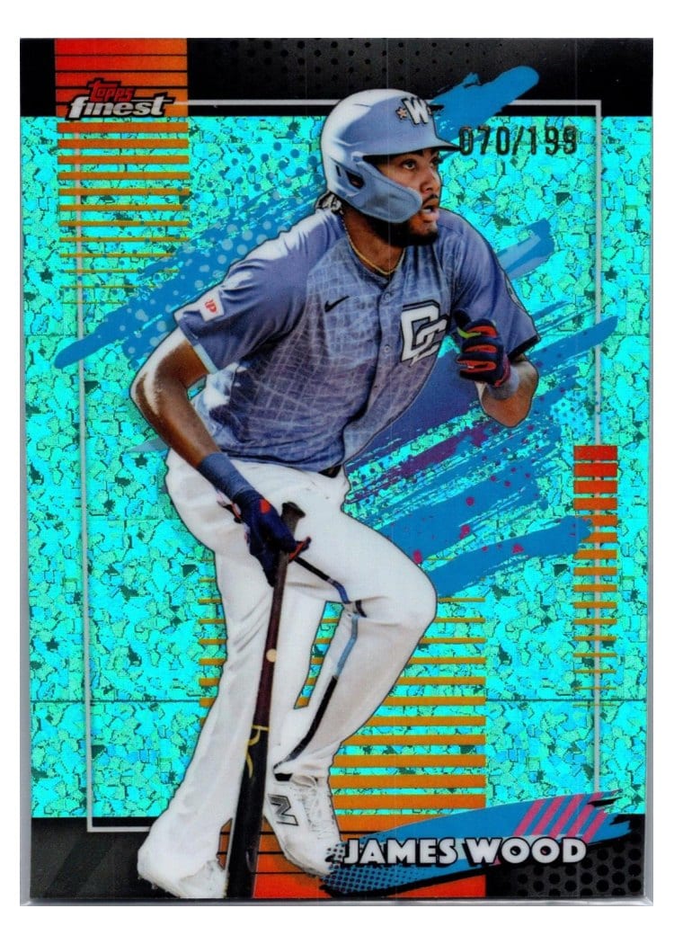 2026 Topps Finest James Wood #164 card