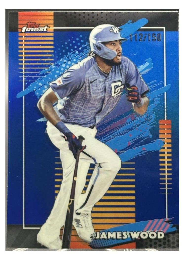 2026 Topps Finest James Wood #164 card