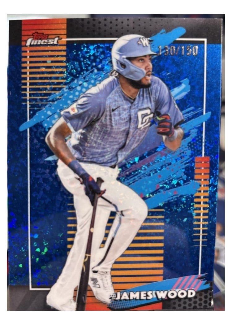 2026 Topps Finest James Wood #164 card