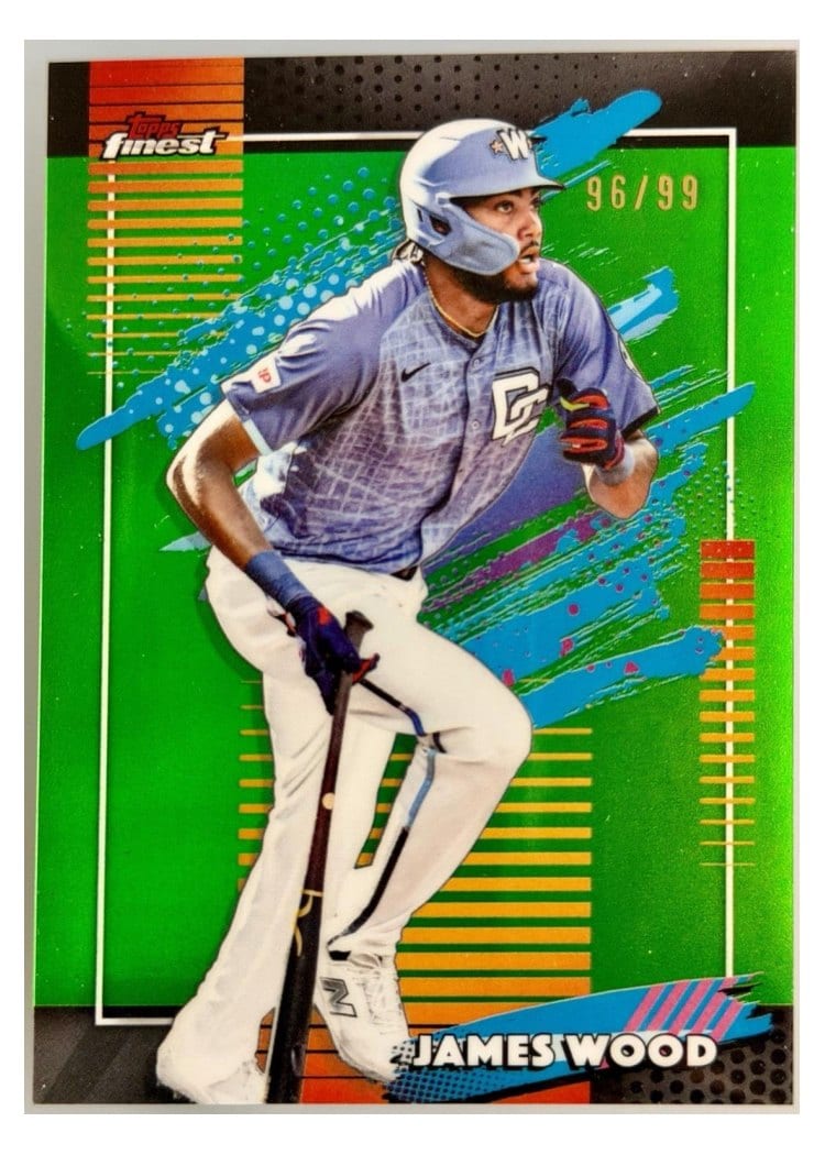 2026 Topps Finest James Wood #164 card