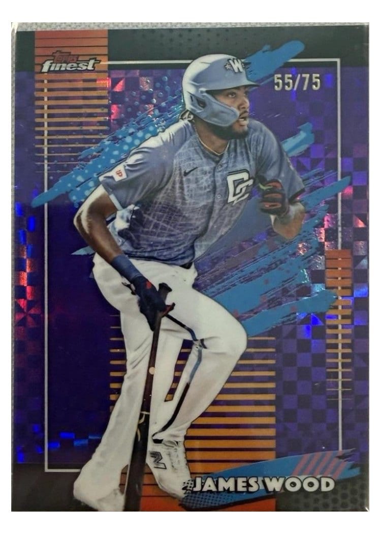2026 Topps Finest James Wood #164 card