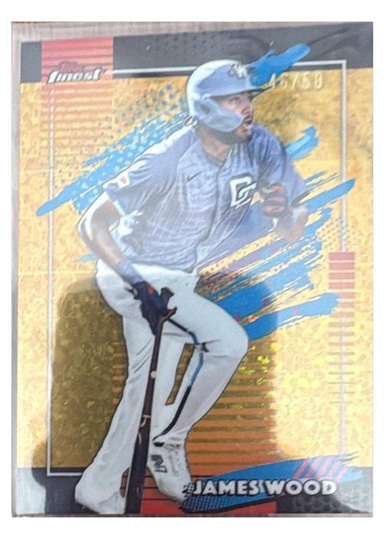 2026 Topps Finest James Wood #164 card