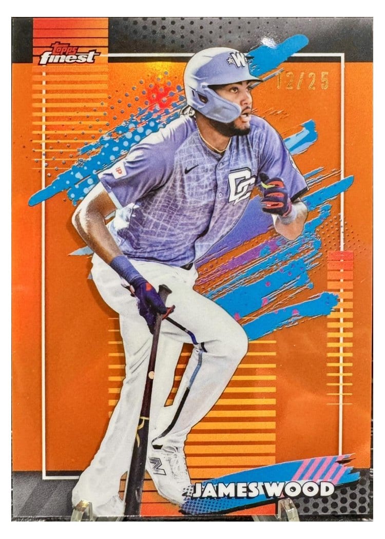2026 Topps Finest James Wood #164 card